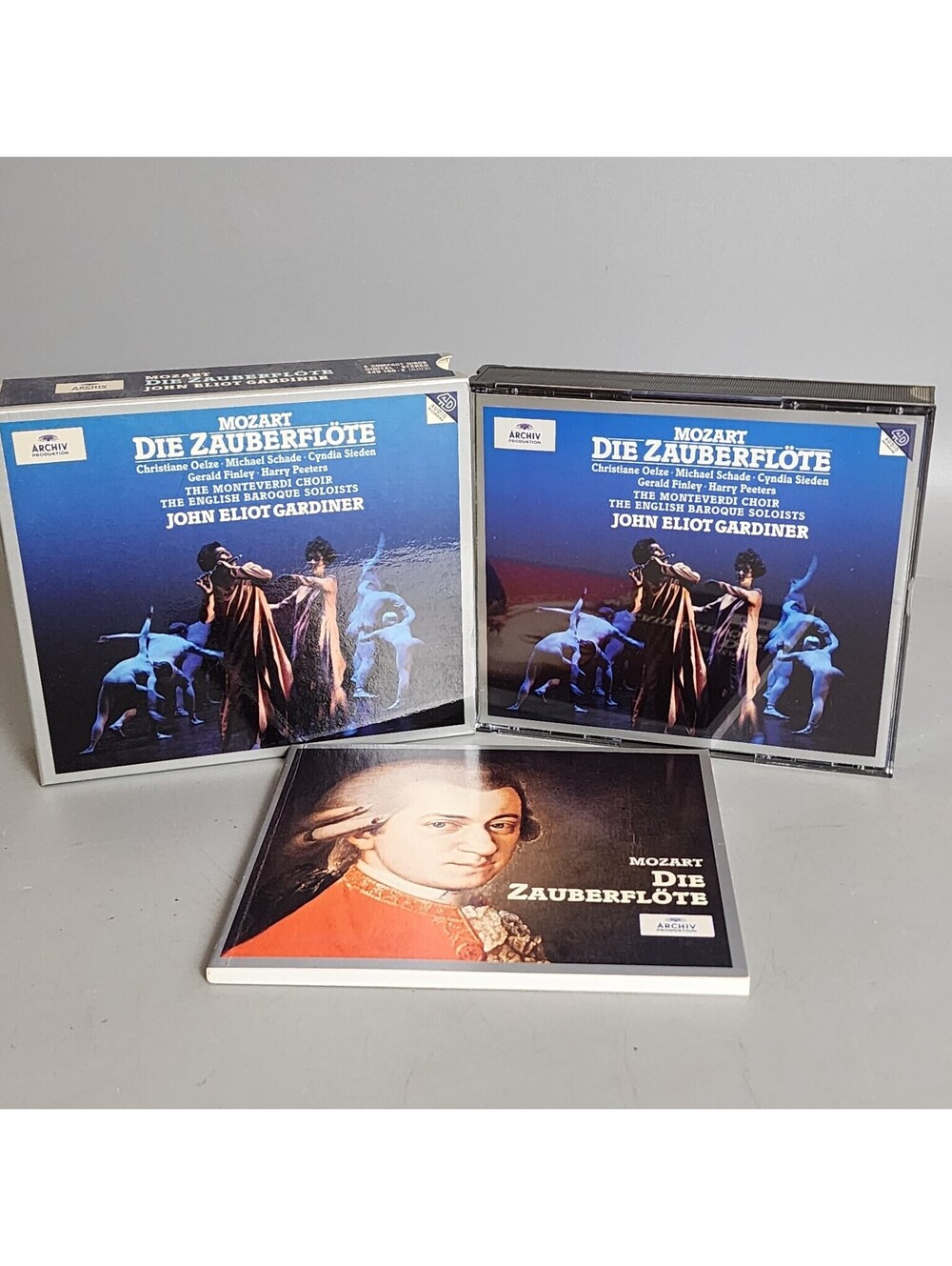 Mozart: Die Zauberflöte 2xCD John Eliot Gardiner Archiv Produktion 449 166-2